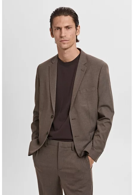 Релефно слим сако