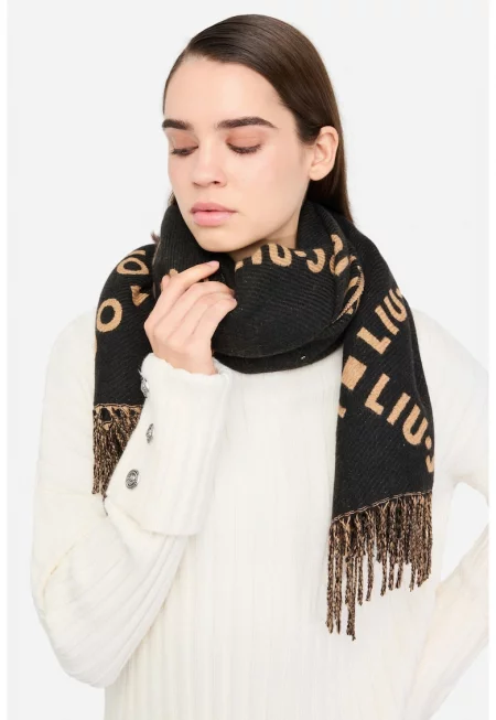 Шал с лого