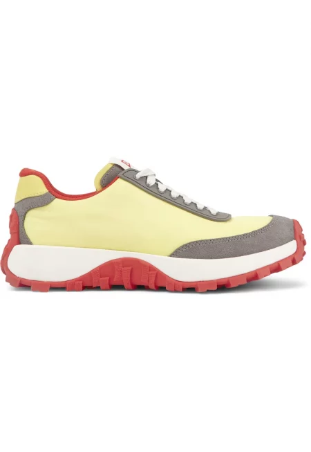 Спортни обувки Drift Trail 575 с велур - Сив/Жълт