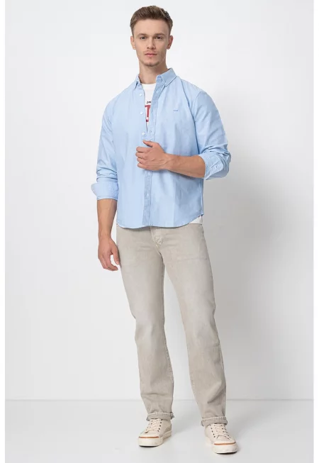 Свободна памучна риза