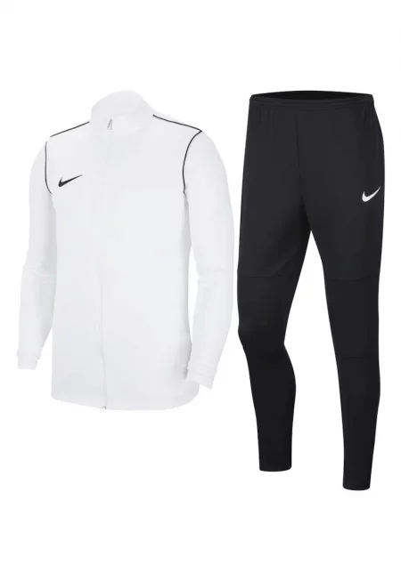 Тренировъчен екип  Dry Park 20 за мъже - Бял/Черен