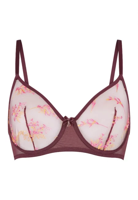 Триъгълен сутиен с дантела