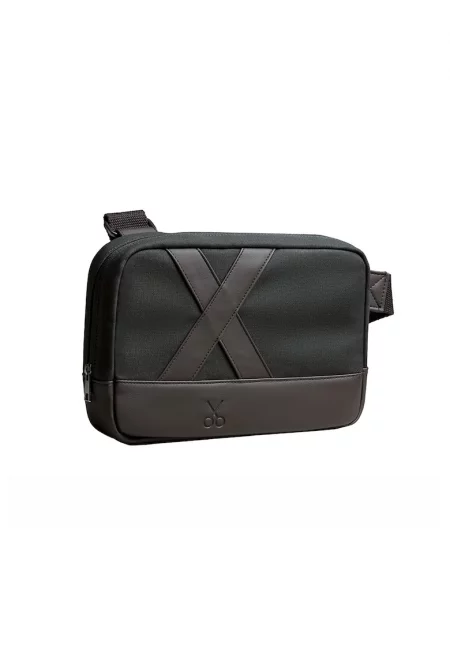 Унисекс чанта през рамо Nougrod - Бледо каки/Тъмнокафяв