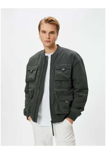 Яке бомбър с цип