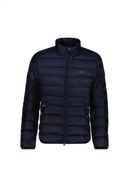 Яке с джобове с цип - Син