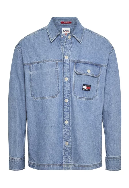 Яке тип риза Essential от деним с джоб