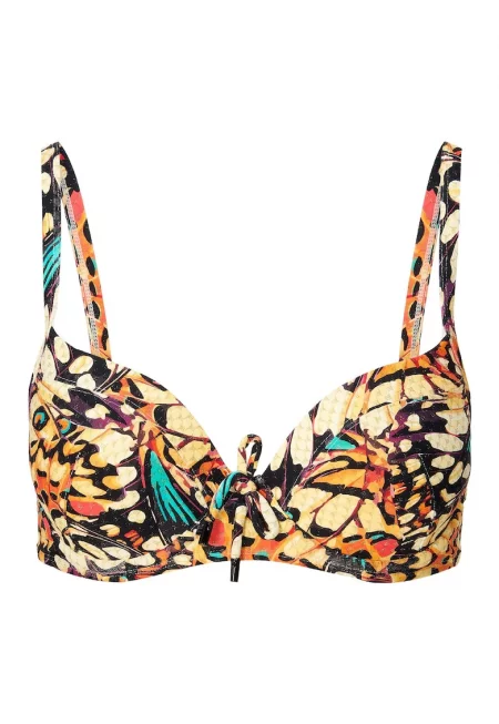 Бикини топ с принт - Многоцветен