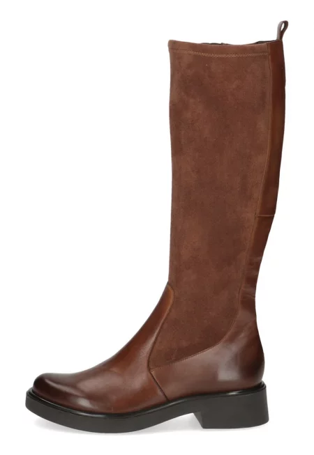 Ботуши с цип - Кафяв