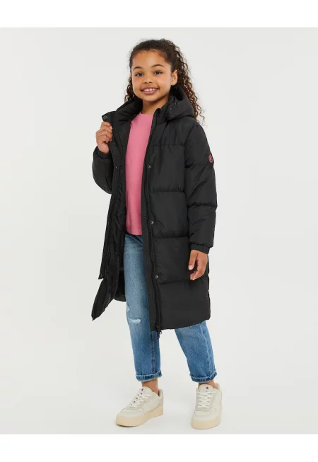 Дълго зимно яке с качулка