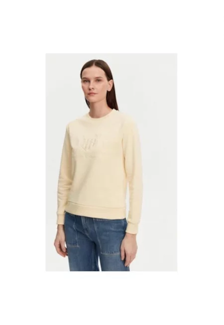 Дамска блуза -  305367105 - Памук - Бежов - Бежов