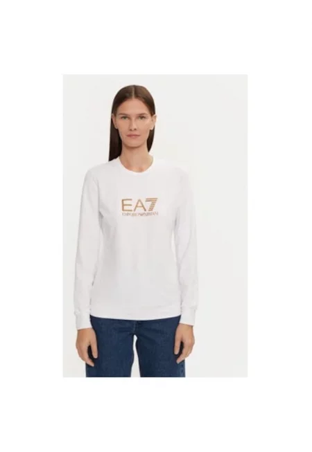 Дамска блуза - Emporio Armani  303960506 - Памук - Бяла - Бял