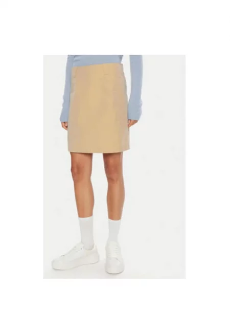 Дамска пола - 2-ри ден - 304474521 - Памук/Полиестер - Бежов - Бежов