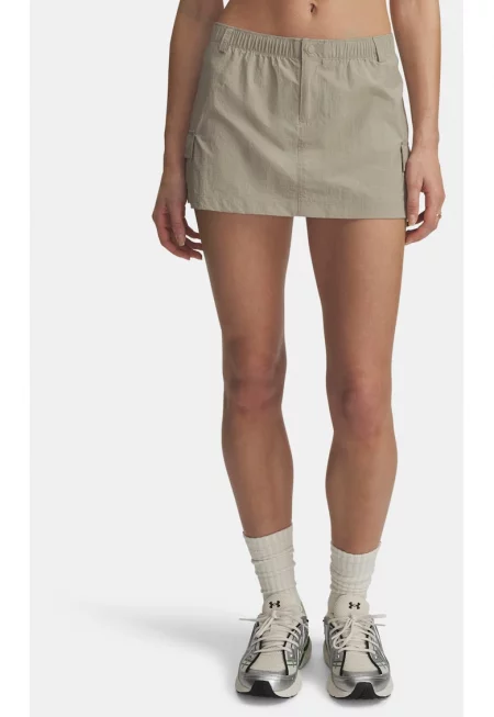 Дамска пола Under Armour Unstoppable Utility Skirt Кафява