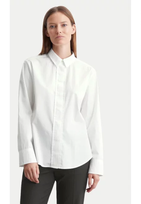 Дамска риза - Marc O'Polo - 304171239 - Памук - 36 EU - Бяла