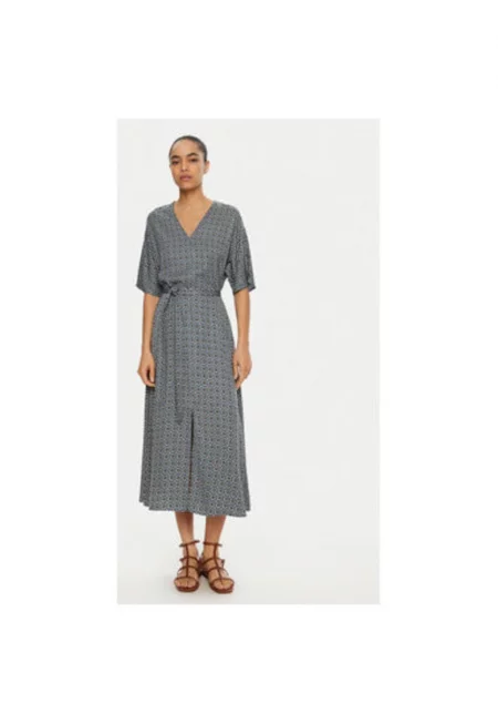 Дамска рокля - Marc O'Polo - 305096685 - Вискоза - Кафяв - Кафяв