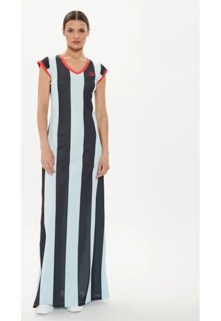 Дамска рокля - пума - многоцветна - полиестер