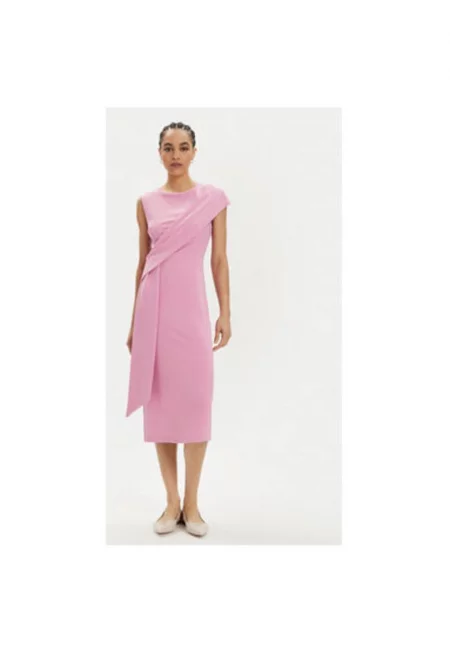 Дамска рокля - Ринасименто - 304164989 - Полиестер - Розов