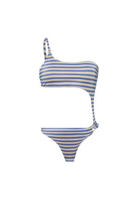 Дамски бански  35WE5I01N - Найлон - Син - Син