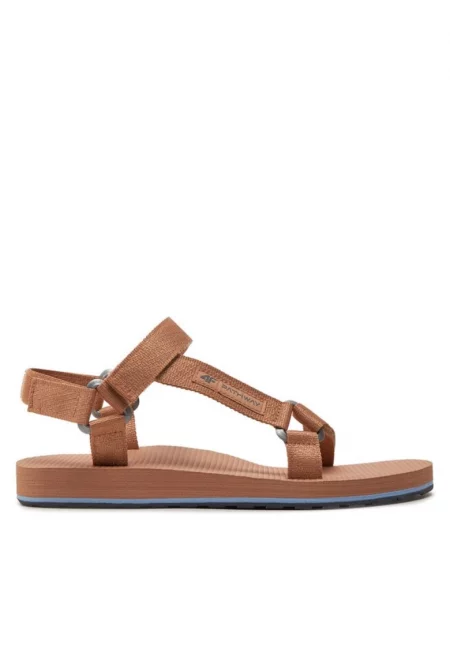 Дамски сандали  303387426 - Текстил - Бежов