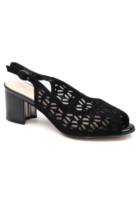 Дамски сандали JIJI40082B 01 - Черен