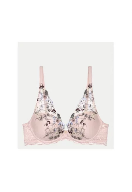 Дамски сутиен -  304536540 - Полиестер/Полиамид - Бежов - Бежов