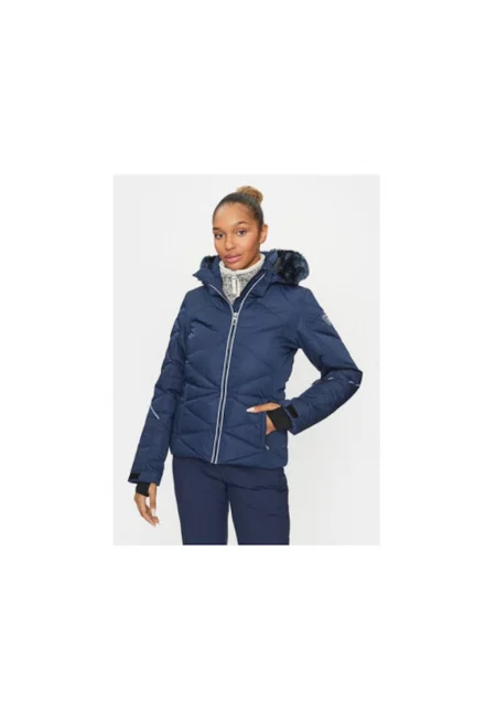 Дамско ски яке -  303413255 - Полиестер - Син