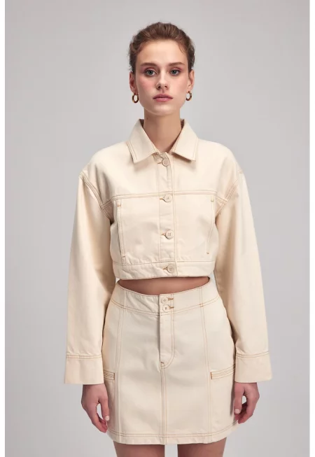 Дънково късо яке