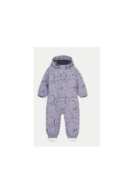 Детски гащеризон за момичета - Цвят Детски - 304424335 - Рециклиран полиестер - Лилав