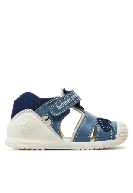 Детски сандали  303702489 - Естествена кожа - Син