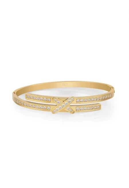 JWZRV-581 дамска гривна - неръждаема стомана - диаметър 60 мм