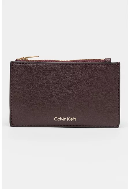 Калъф за карти от еко кожа с лого