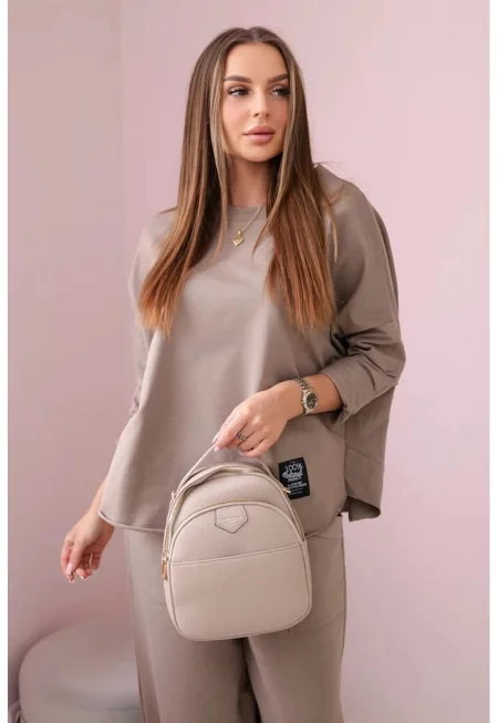 Комплект суичър и панталон - Един размер