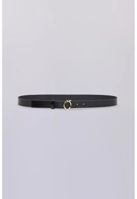 Кожен колан с тока с игла