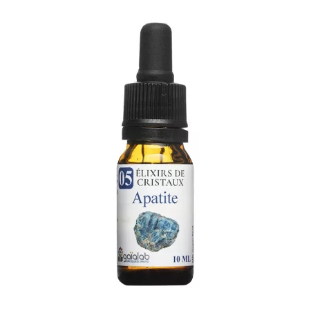 Кристална есенция № 05 – Апатит, капки, 10 ml