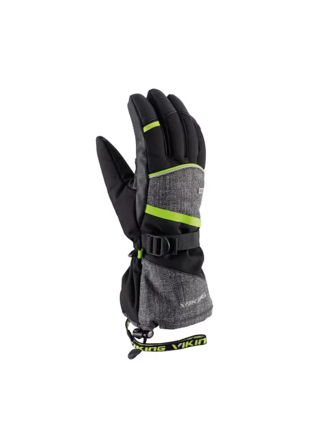 Manusi  Soren Freeride - Negru-Verde Lime - Marime: 07