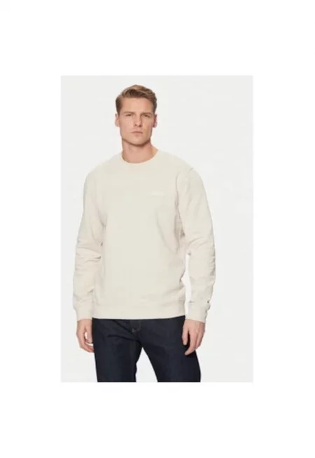 Мъжка блуза - Marc O'Polo - 304826764 - Органичен памук - Бежов - Бежов