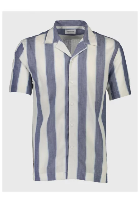 Мъжка риза -  Памук - 301870616 - Син