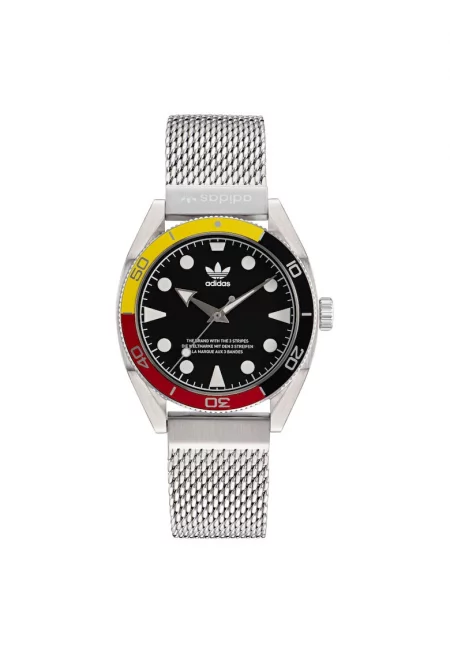 Мъжки часовник -  Неръждаема стомана - Сребро