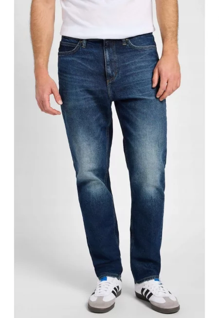 Мъжки дънки -  Austin - памук/лиосел/еластан - син