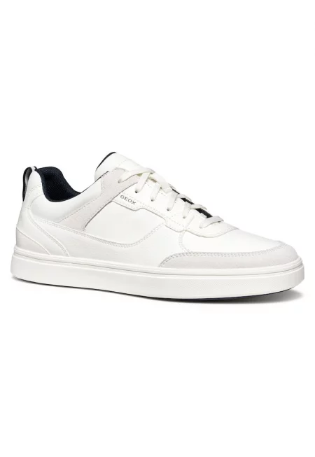 Мъжки кецове -  305273840 - екологична кожа - бял