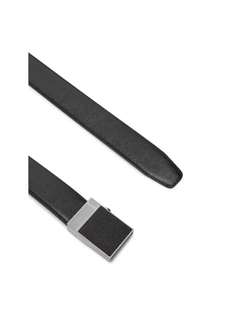 Мъжки колан  от естествена кожа Boss Black 001 50522766 meskie