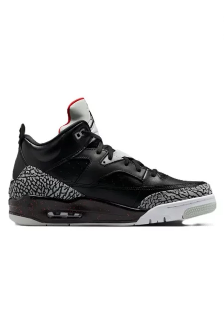 Мъжки спортни обувки JORDAN SON OF MARS LOW -  Екологична кожа - Черен
