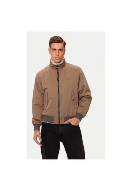 Мъжко яке - Marc O'Polo - 304172885 - Полиестер/Памук - Бежово - Бежов