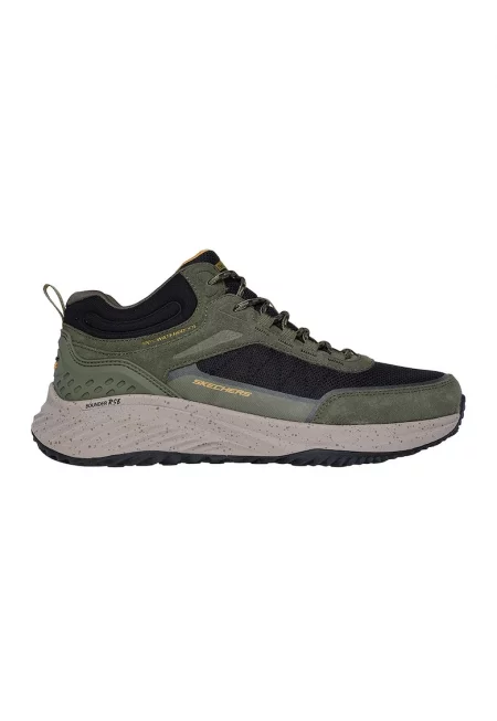 Непромокаеми спортни обувки с набук - Маслинено зелено