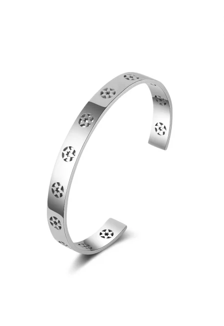 Отворена гривна от неръждаема стомана