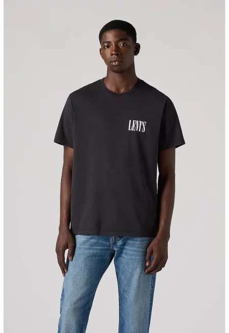 Памучна тениска със свободна кройка