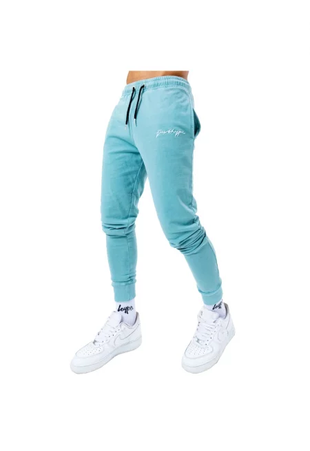 Панталон -  Acid Wash Joggers TWLR-138 - син -