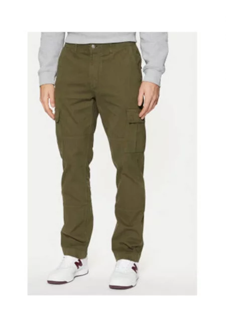 Pantaloni cargo cu talie medie - Каки
