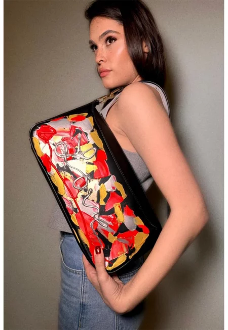 Ръчно рисувана чанта Mini Love