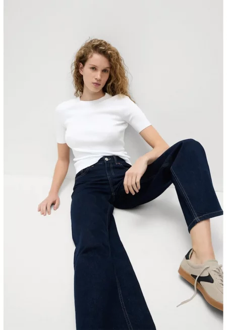 Рипсен слим пуловер